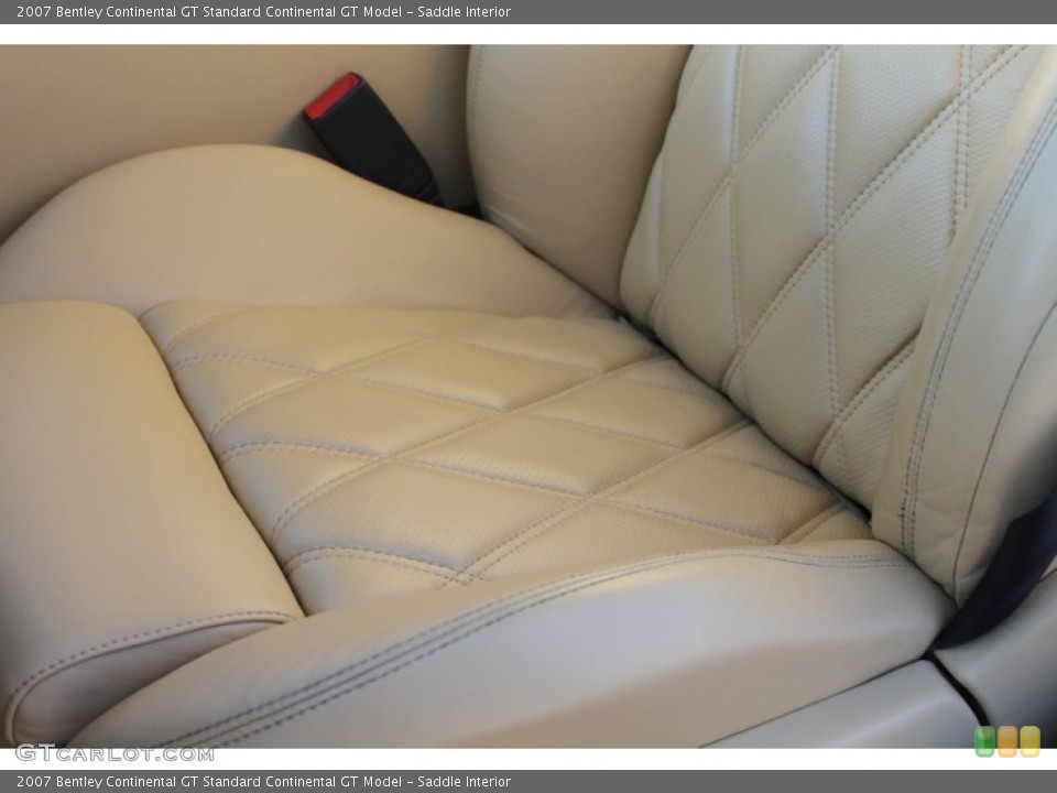 Saddle Interior Front Seat for the 2007 Bentley Continental GT  #64603995
