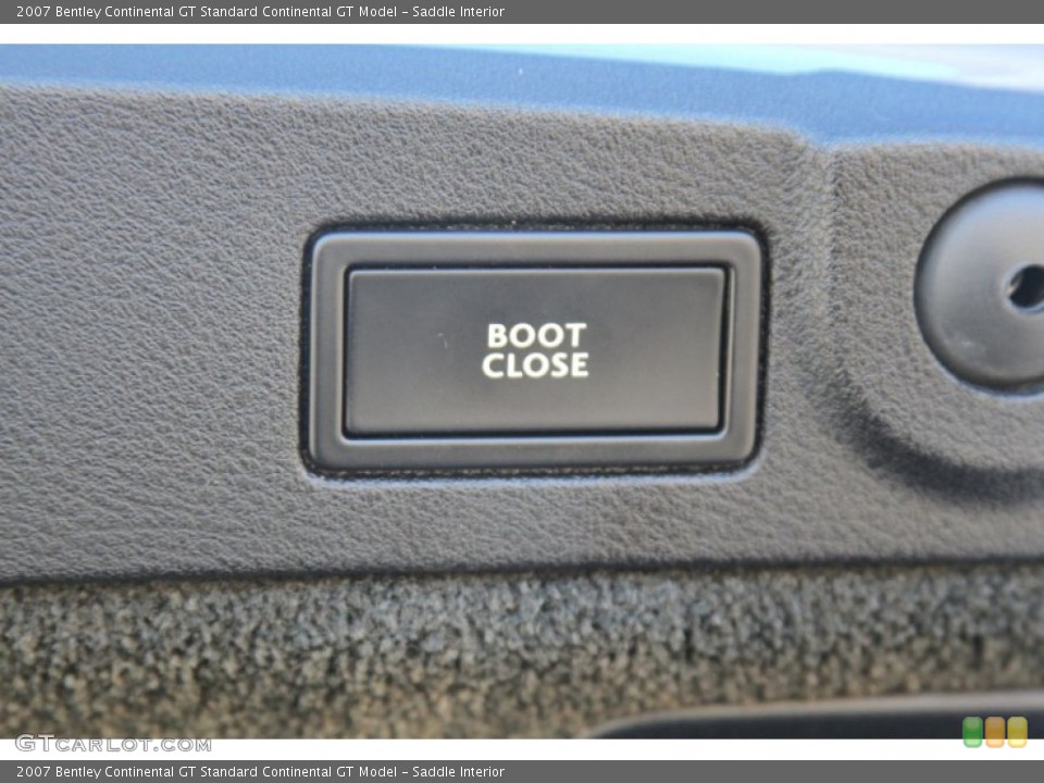 Saddle Interior Controls for the 2007 Bentley Continental GT  #64604049