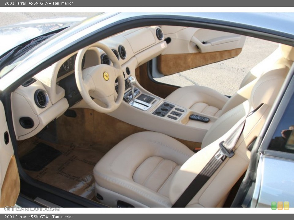 Tan Interior Photo for the 2001 Ferrari 456M GTA #64604362