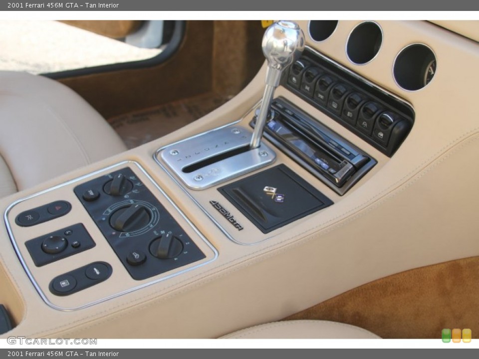 Tan Interior Transmission for the 2001 Ferrari 456M GTA #64604392