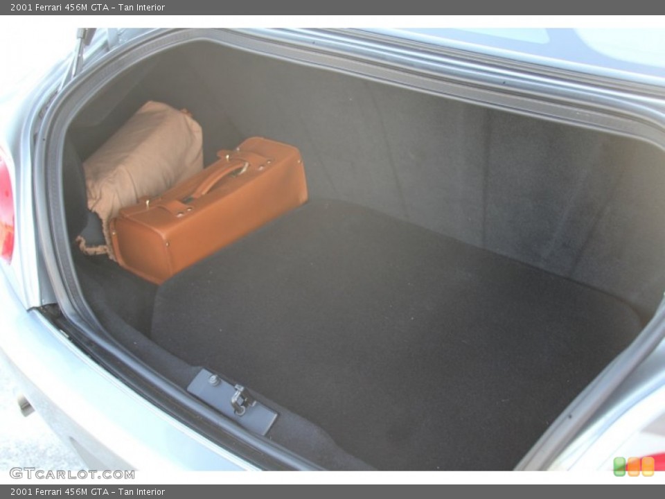 Tan Interior Trunk for the 2001 Ferrari 456M GTA #64604460