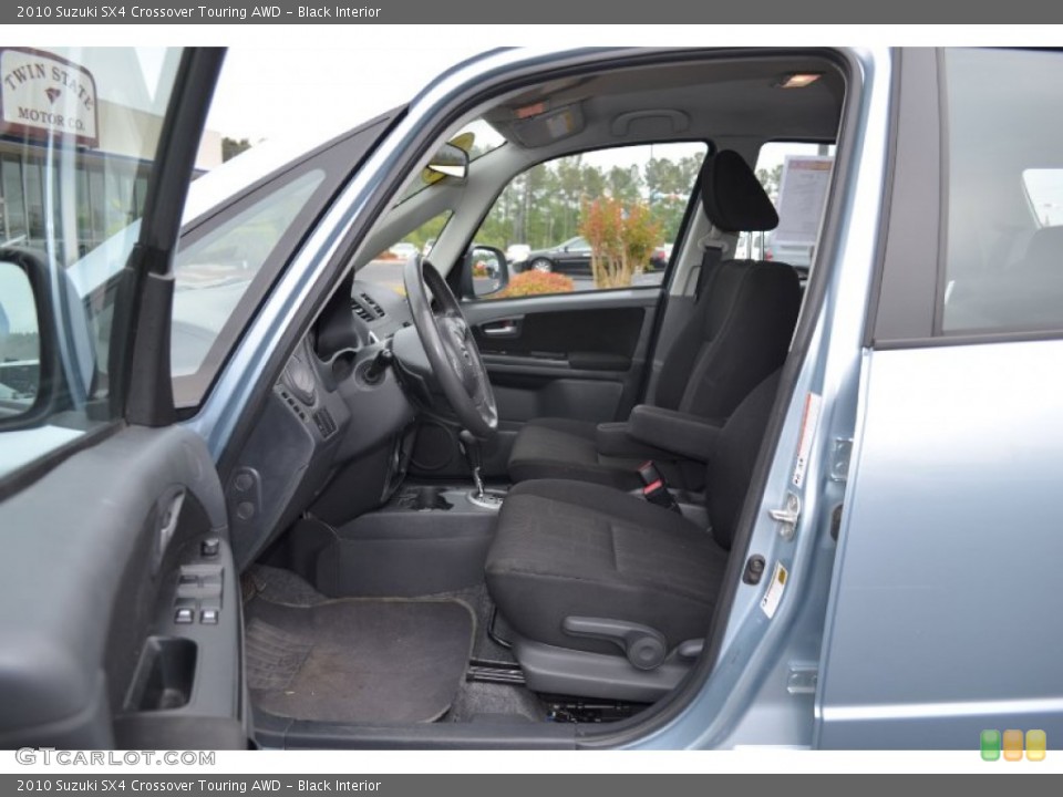 Black Interior Photo for the 2010 Suzuki SX4 Crossover Touring AWD #64607421