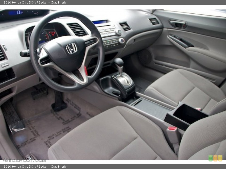 Gray Interior Photo for the 2010 Honda Civic DX-VP Sedan #64610070
