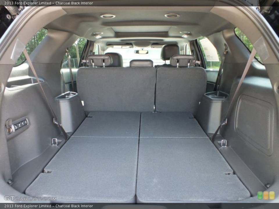 Charcoal Black Interior Trunk for the 2013 Ford Explorer Limited #64613706