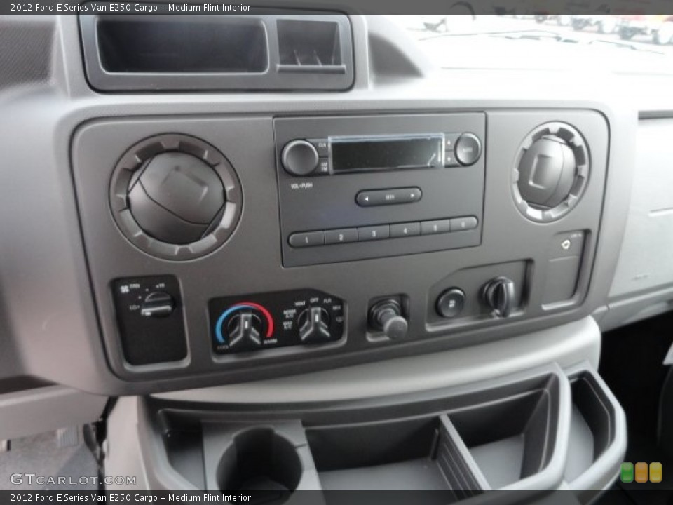 Medium Flint Interior Controls for the 2012 Ford E Series Van E250 Cargo #64614749