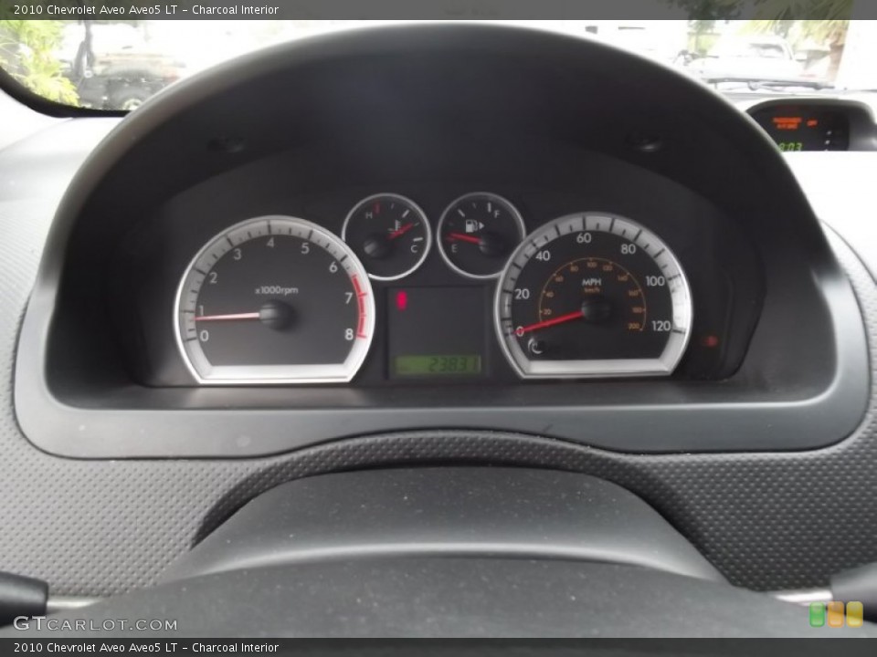 Charcoal Interior Gauges for the 2010 Chevrolet Aveo Aveo5 LT #64615278