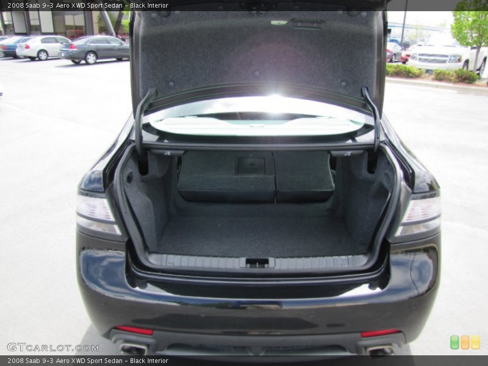 Black Interior Trunk for the 2008 Saab 9-3 Aero XWD Sport Sedan #64617686