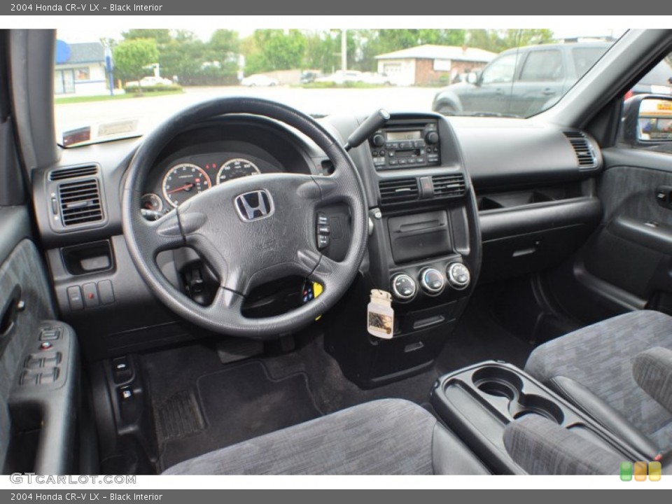 Black Interior Photo for the 2004 Honda CR-V LX #64619823