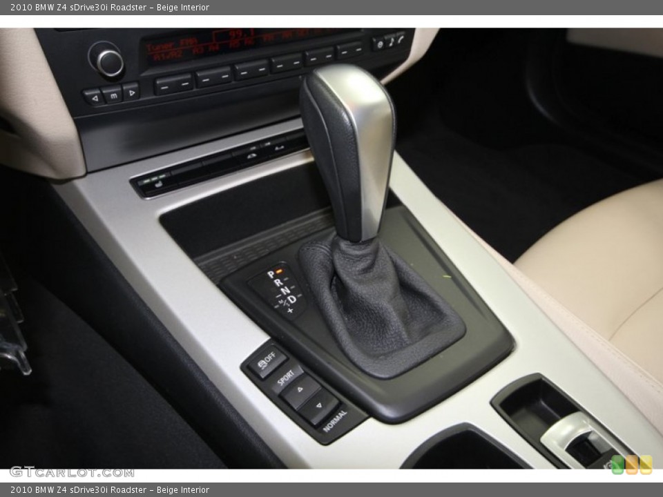 Beige Interior Transmission for the 2010 BMW Z4 sDrive30i Roadster #64621504