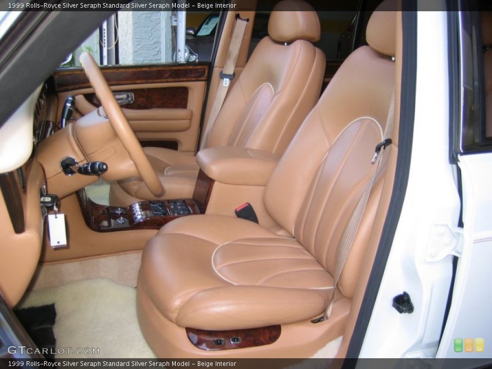 Beige Interior Photo for the 1999 Rolls-Royce Silver Seraph  #64625122