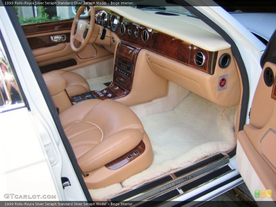 Beige Interior Photo for the 1999 Rolls-Royce Silver Seraph  #64625176