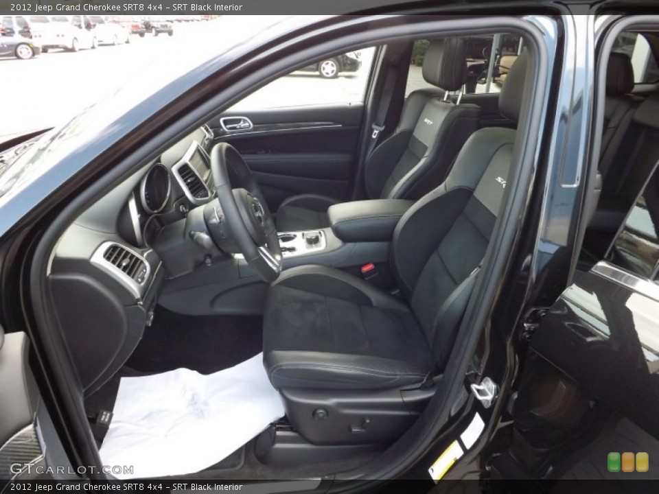 SRT Black Interior Photo for the 2012 Jeep Grand Cherokee SRT8 4x4 #64627021