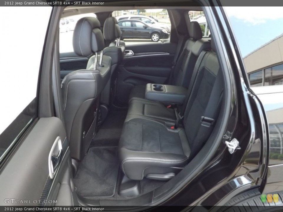 SRT Black Interior Rear Seat for the 2012 Jeep Grand Cherokee SRT8 4x4 #64627049
