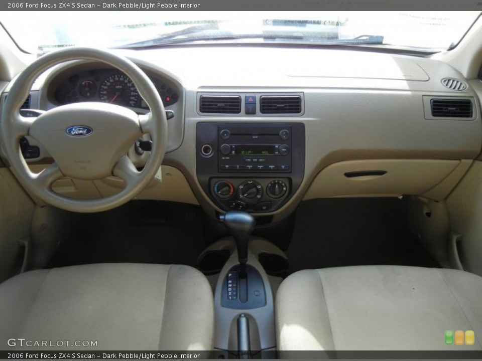 Dark Pebble/Light Pebble Interior Dashboard for the 2006 Ford Focus ZX4 S Sedan #64628659