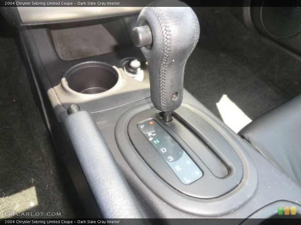 Dark Slate Gray Interior Transmission for the 2004 Chrysler Sebring Limited Coupe #64634246