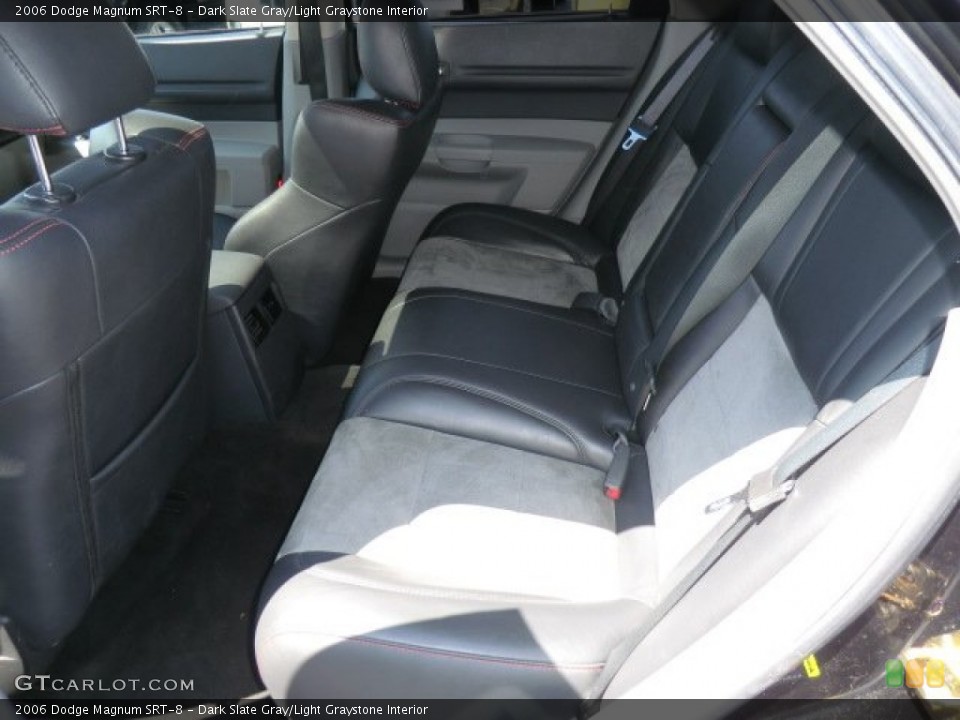 Dark Slate Gray/Light Graystone Interior Rear Seat for the 2006 Dodge Magnum SRT-8 #64634667