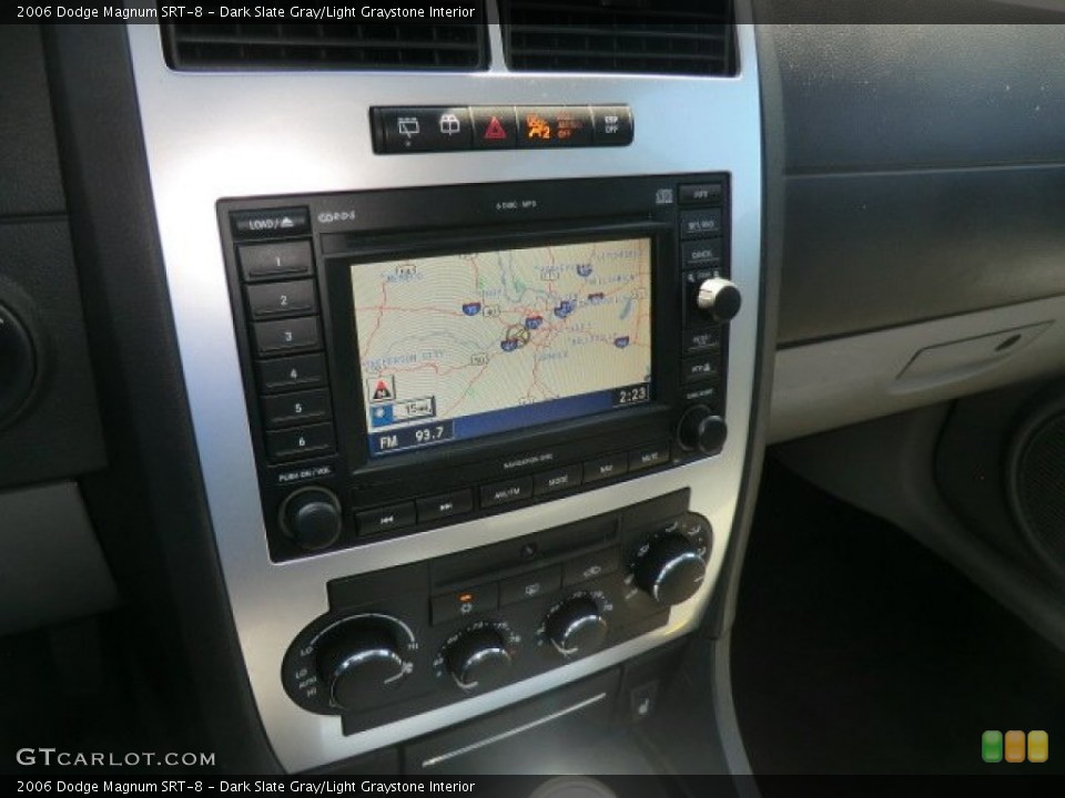 Dark Slate Gray/Light Graystone Interior Navigation for the 2006 Dodge Magnum SRT-8 #64634723