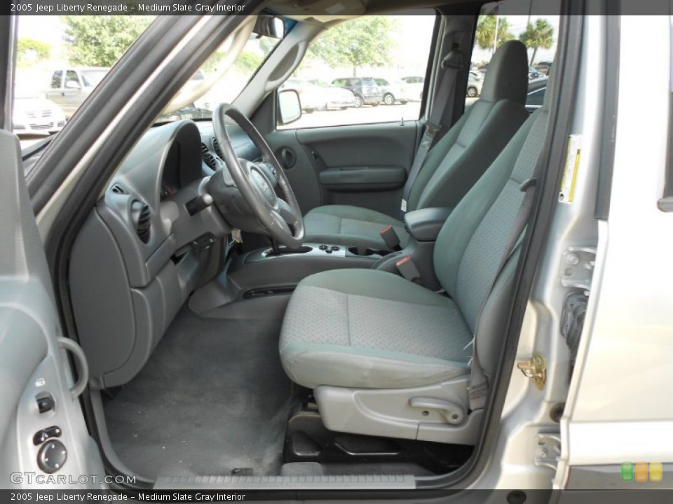 Medium Slate Gray Interior Photo for the 2005 Jeep Liberty Renegade #64635488