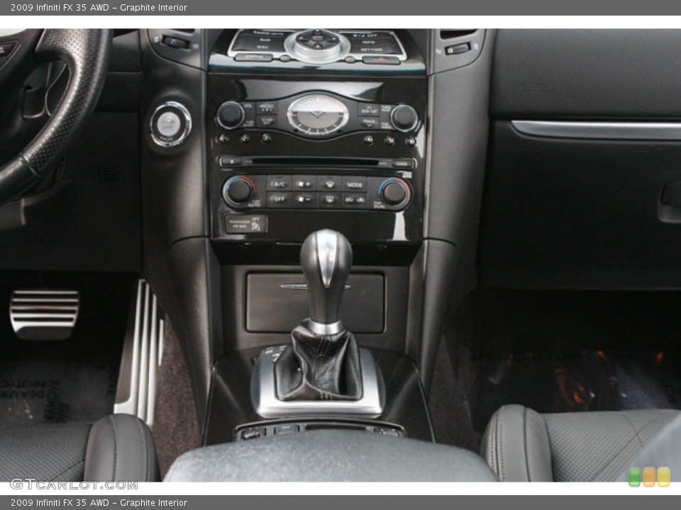 Graphite Interior Transmission for the 2009 Infiniti FX 35 AWD #64638785