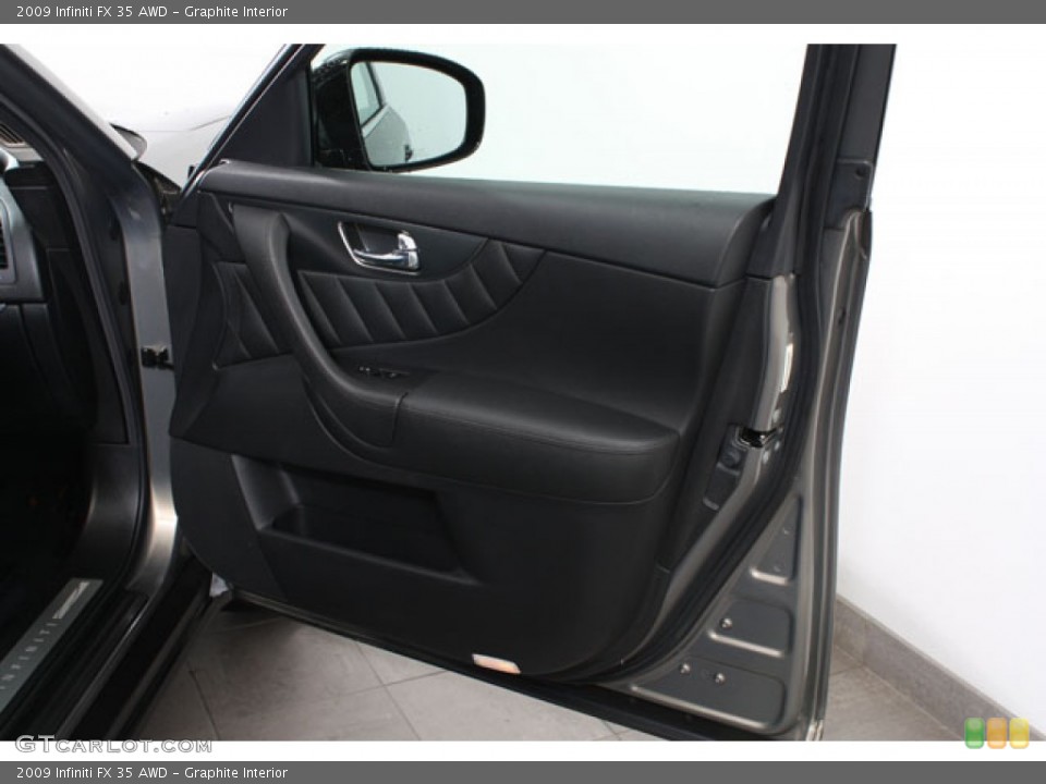 Graphite Interior Door Panel for the 2009 Infiniti FX 35 AWD #64638816