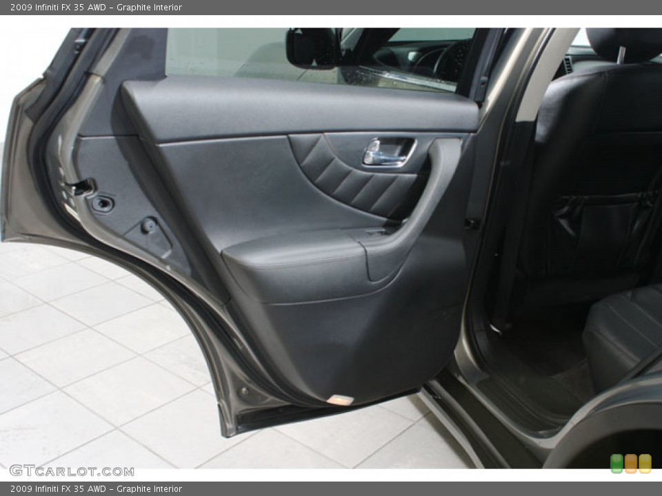 Graphite Interior Door Panel for the 2009 Infiniti FX 35 AWD #64638832