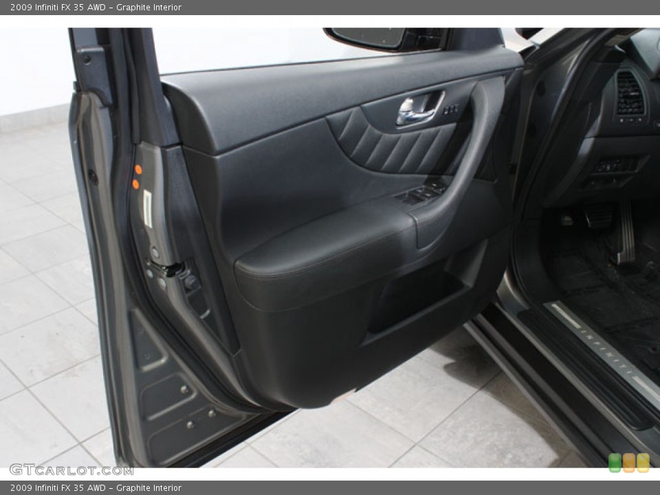 Graphite Interior Door Panel for the 2009 Infiniti FX 35 AWD #64638841