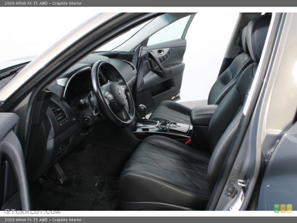 Graphite Interior Photo for the 2009 Infiniti FX 35 AWD #64638856
