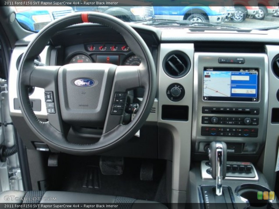 Raptor Black Interior Dashboard for the 2011 Ford F150 SVT Raptor SuperCrew 4x4 #64640527