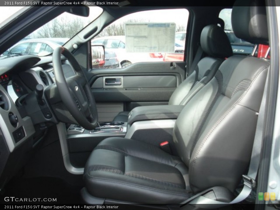Raptor Black Interior Photo for the 2011 Ford F150 SVT Raptor SuperCrew 4x4 #64640536