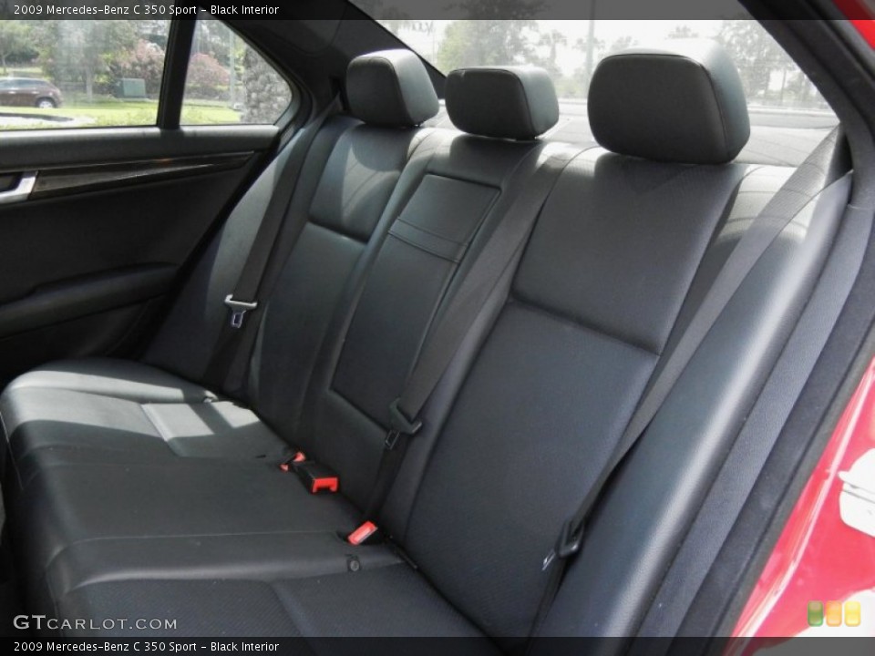 Black Interior Photo for the 2009 Mercedes-Benz C 350 Sport #64641871