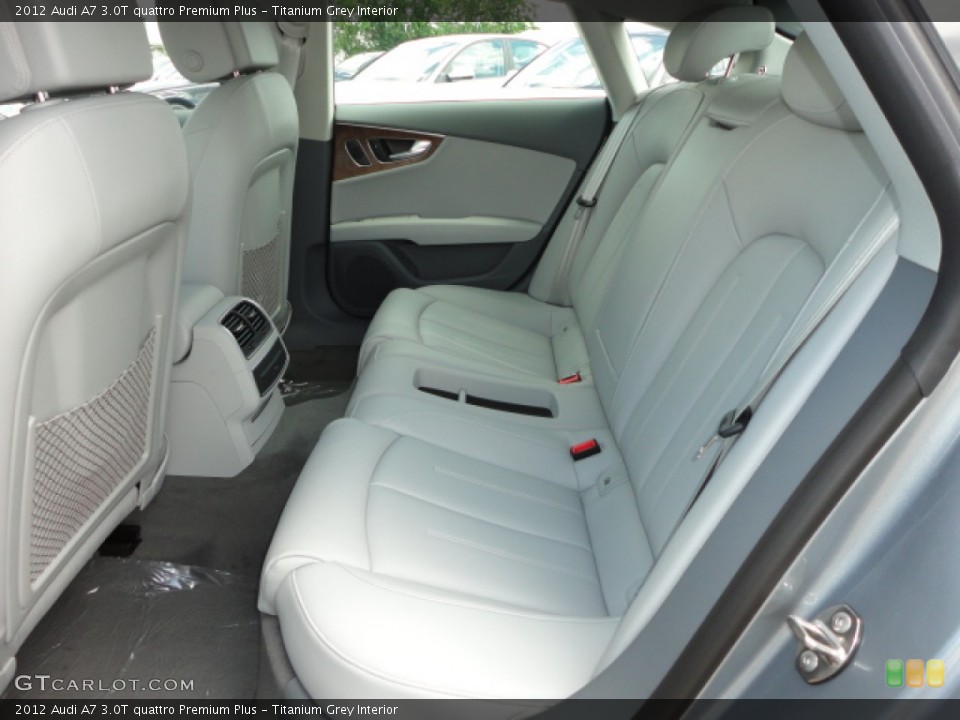 Titanium Grey Interior Rear Seat for the 2012 Audi A7 3.0T quattro Premium Plus #64643242