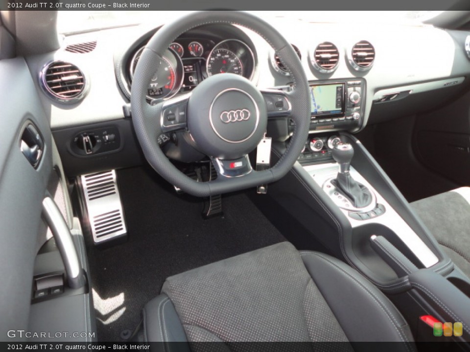 Black Interior Dashboard for the 2012 Audi TT 2.0T quattro Coupe #64643637