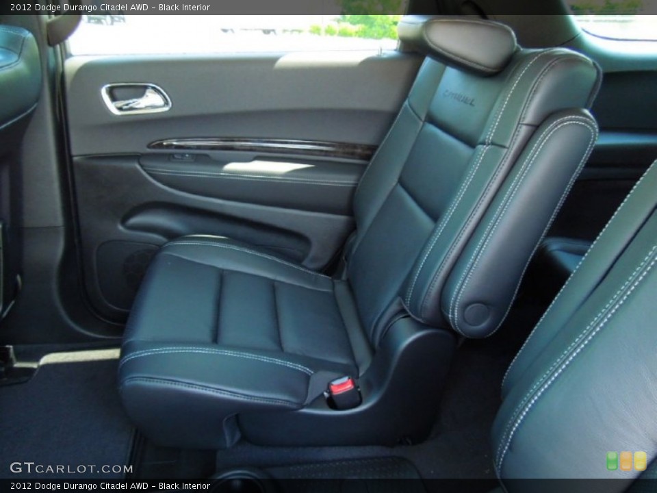 Black Interior Photo for the 2012 Dodge Durango Citadel AWD #64649407