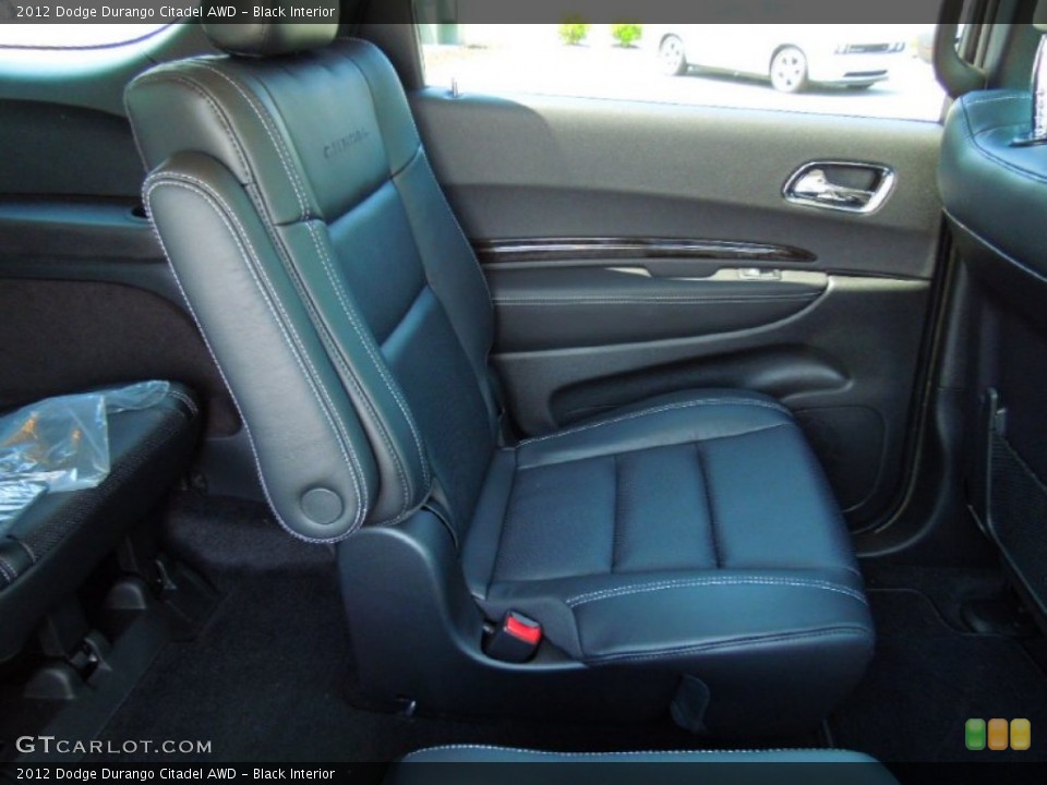 Black Interior Photo for the 2012 Dodge Durango Citadel AWD #64649462