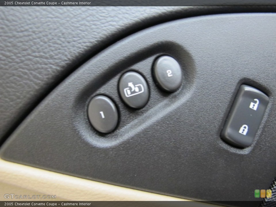 Cashmere Interior Controls for the 2005 Chevrolet Corvette Coupe #64650952