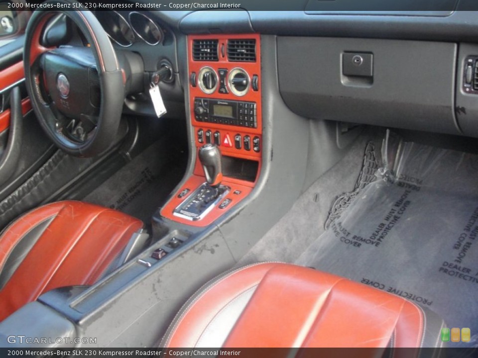 Copper/Charcoal Interior Photo for the 2000 Mercedes-Benz SLK 230 Kompressor Roadster #64656312