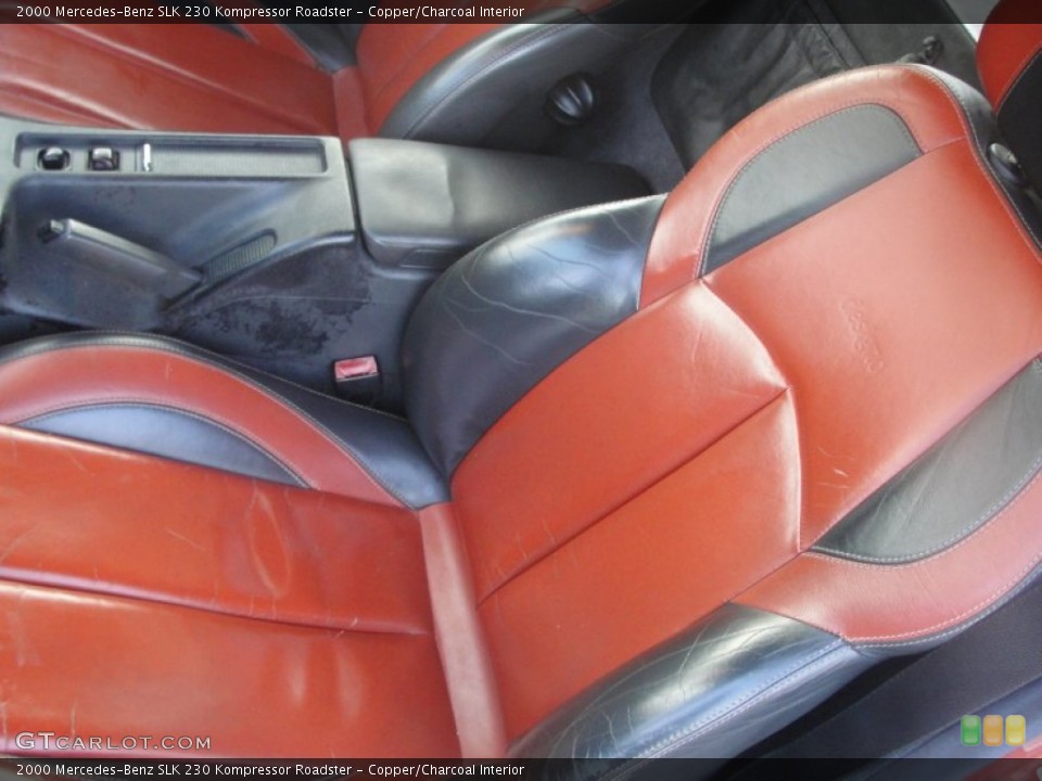 Copper/Charcoal Interior Photo for the 2000 Mercedes-Benz SLK 230 Kompressor Roadster #64656360