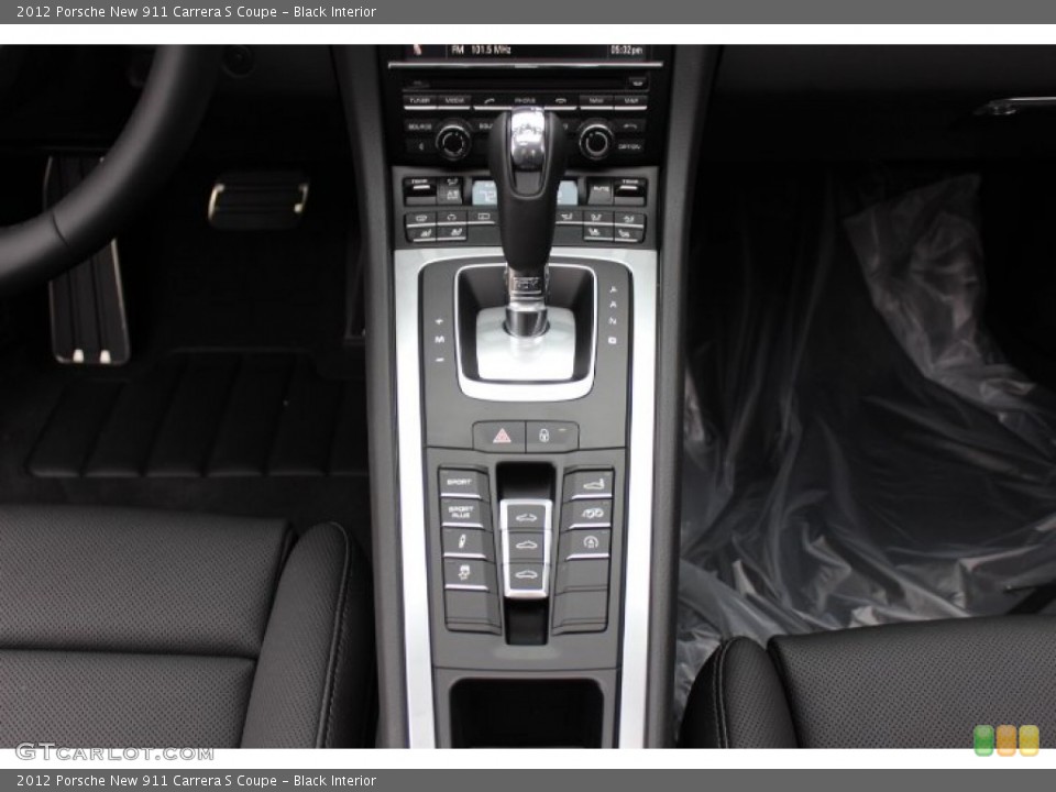 Black Interior Transmission for the 2012 Porsche New 911 Carrera S Coupe #64665296
