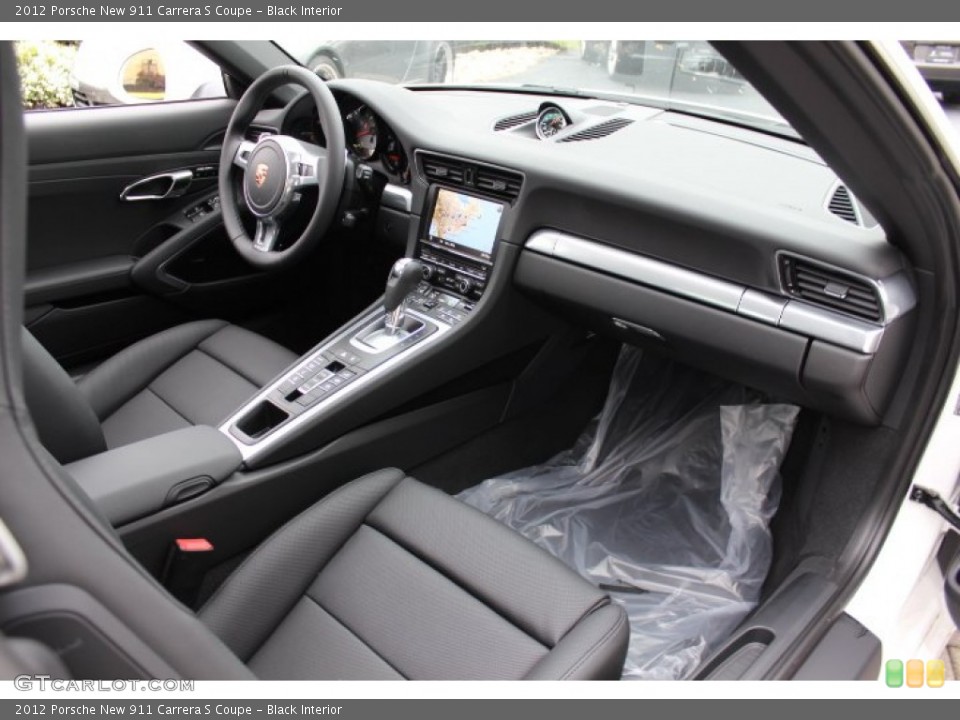 Black Interior Photo for the 2012 Porsche New 911 Carrera S Coupe #64665386