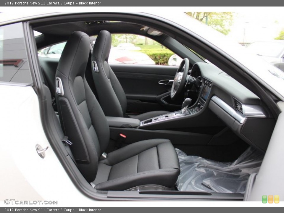 Black Interior Photo for the 2012 Porsche New 911 Carrera S Coupe #64665392