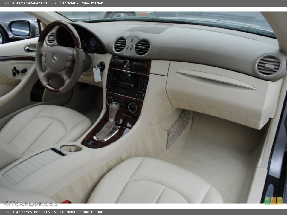 Stone Interior Photo for the 2009 Mercedes-Benz CLK 350 Cabriolet #64669283