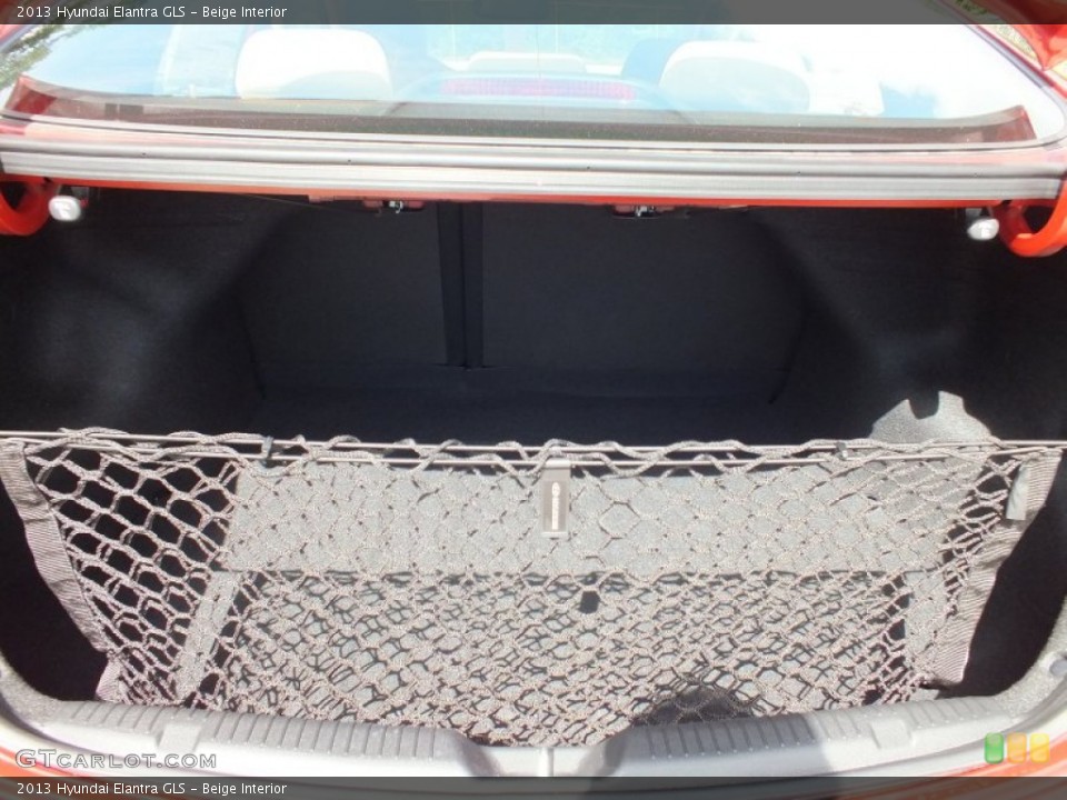 Beige Interior Trunk for the 2013 Hyundai Elantra GLS #64670851