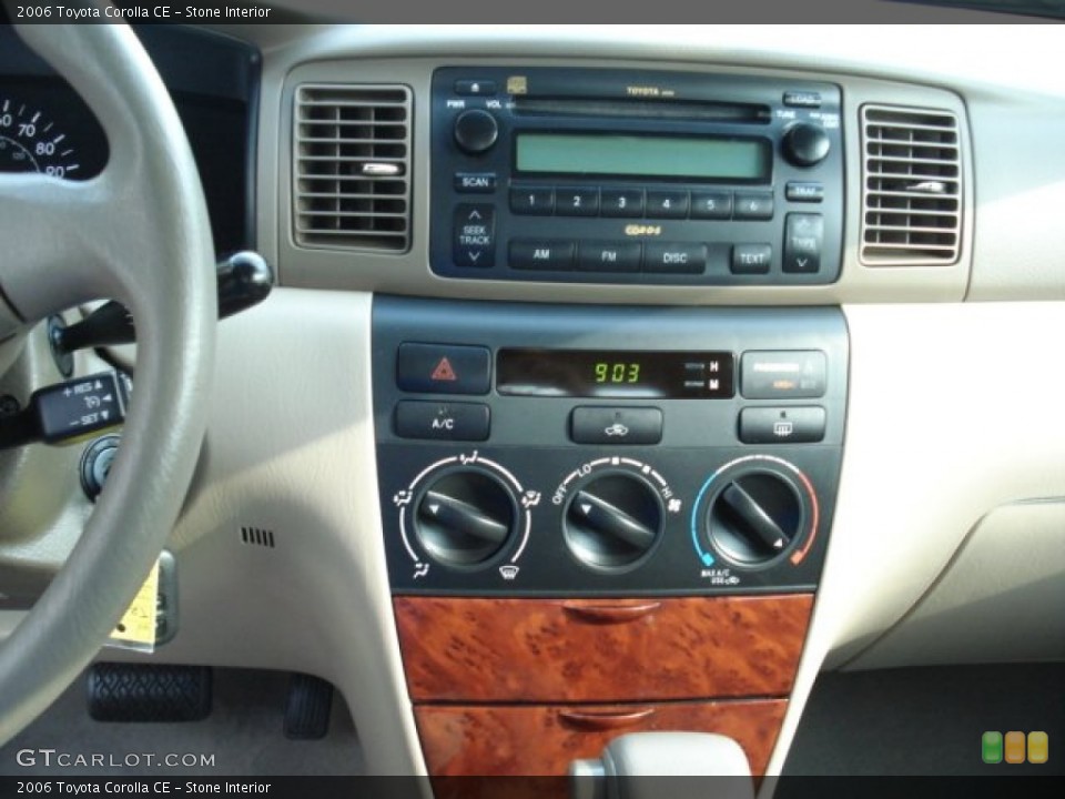 Stone Interior Controls for the 2006 Toyota Corolla CE #64673531