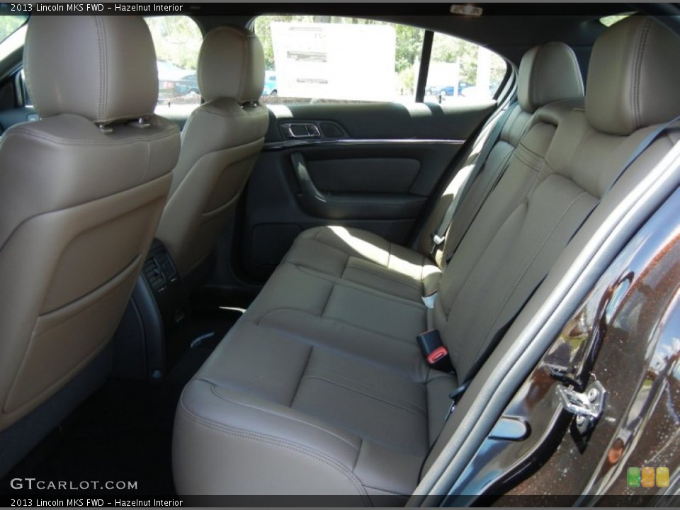 Hazelnut Interior Rear Seat for the 2013 Lincoln MKS FWD #64675076