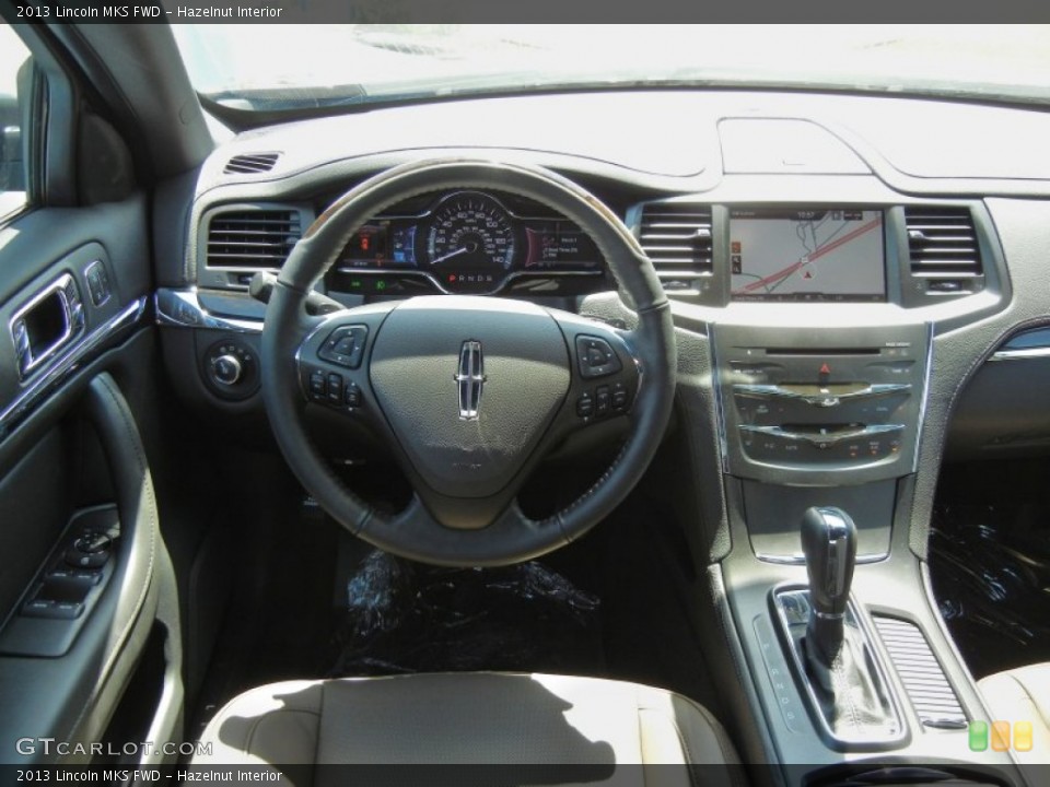 Hazelnut Interior Dashboard for the 2013 Lincoln MKS FWD #64675085