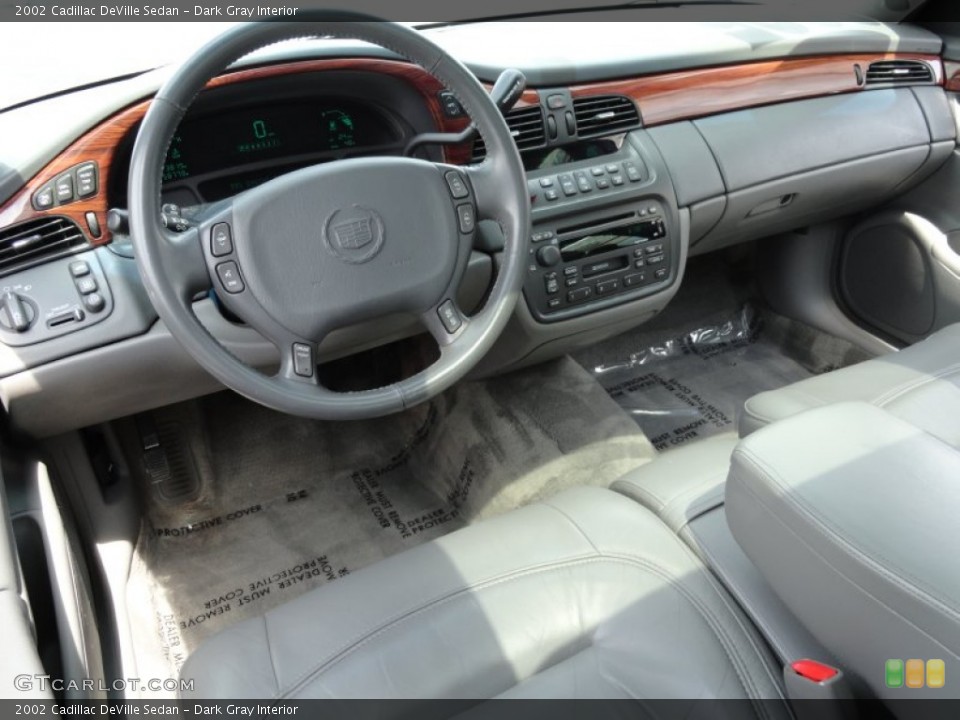 Dark Gray Interior Dashboard for the 2002 Cadillac DeVille Sedan #64679202