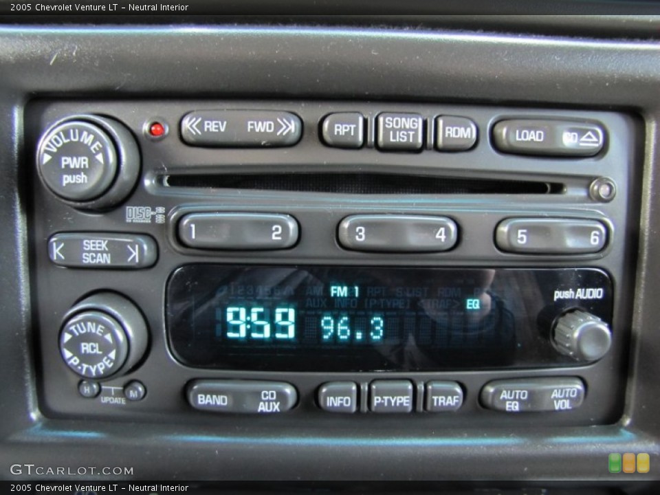 Neutral Interior Audio System for the 2005 Chevrolet Venture LT #64679480