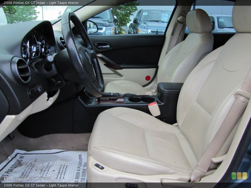 Light Taupe Interior Photo for the 2006 Pontiac G6 GT Sedan #64679690