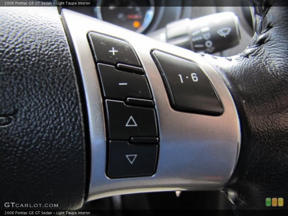 Light Taupe Interior Controls for the 2006 Pontiac G6 GT Sedan #64679741