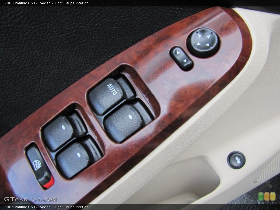 Light Taupe Interior Controls for the 2006 Pontiac G6 GT Sedan #64679759